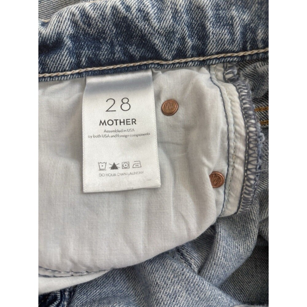 Mother Superior Denim The Swooner Rascal‎ Hi Rise Ankle 28 Signs & Symbols Jeans - Picture 7 of 11